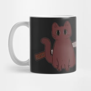 never trust a kitty cat Mug